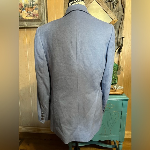 Vintage Carlisle Blazer Angora Wool Cashmere Blend - Picture 5 of 9